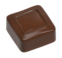 1717 - Moule Carré Chocolat Praliné en Polycarbonate