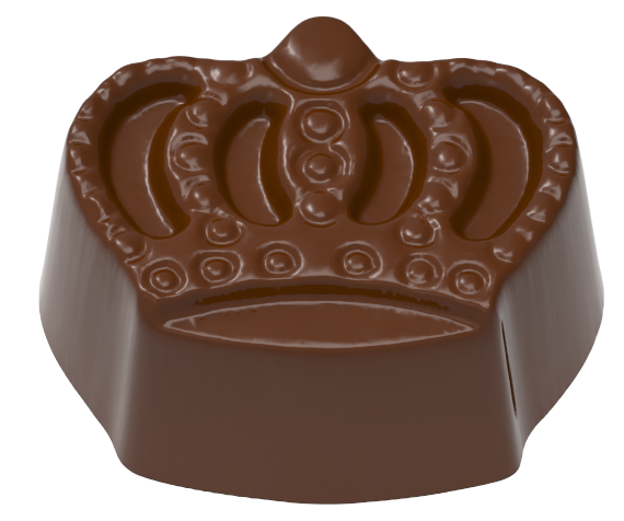 Moule à chocolat en silicone Choc Crown