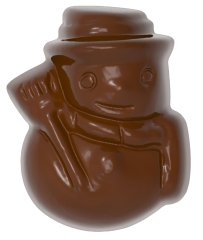 0103 - Spesiyal Kardan Adam Figürü Çikolata Kalıbı