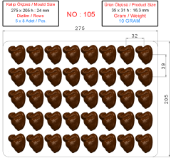 0105 - Spesiyal Kugu Figür Çikolata Kalıbı