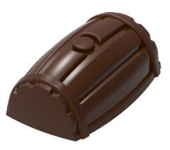 0106 - Special Rectangular Barrel Figure Chocolate Mold