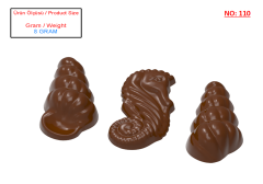 0110 - Spesiyal Deniz Ürünleri Figür Çikolata Kalıbı