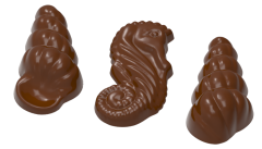 0110 - Spesiyal Deniz Ürünleri Figür Çikolata Kalıbı