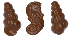 0110 - Spesiyal Deniz Ürünleri Figür Çikolata Kalıbı