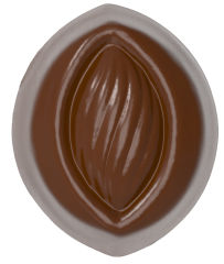 0113 - Special Oval Patterned Praline Chocolate Mold