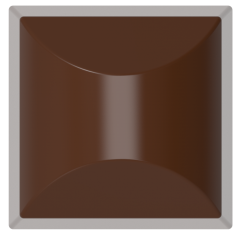 0117 - Special Square Praline Chocolate Mold