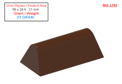 1741 - Moule Polycarbonate Spécial Chocolat