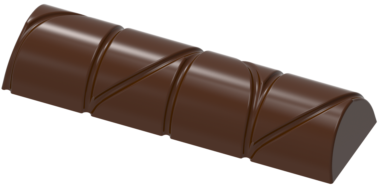 1743 - Bar Çikolata Polikarbonat Kalıp