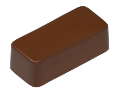 1747 - Rectangular Chocolate Polycarbonate Mold