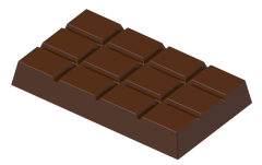 75 Gr. Dubai Çikolatası Kalıbı - 0131