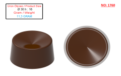 1760 - Mix Çikolata Polikarbonat Kalıp