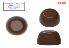 1775 - Çikolata Polikarbonat Kalıp