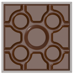 1776 - Chocolate Polycarbonate Mold