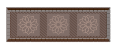 1783 - Bar Kitkat Çikolata Polikarbonat Kalıbı