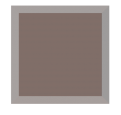 1791 - Square Chocolate Polycarbonate Mold