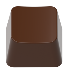 1792 - Moule Carré Chocolat en Polycarbonate