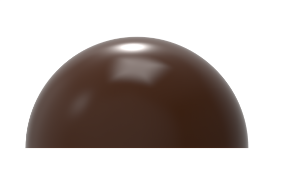 1793 - Hemispherical Chocolate Polycarbonate Mold