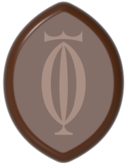1798 - Oval Chocolate Polycarbonate Mold