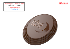 1820 - Chocolate Polycarbonate Mold