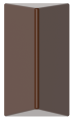 0202 - Dikdörtgen Tabanlı Üçgen Çikolata Kalıbı