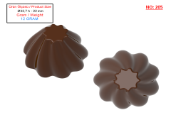 0205 - Round Praline Chocolate Mold