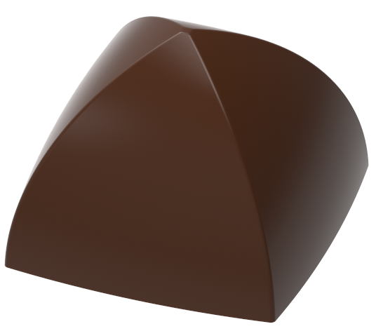 0215 - Square Pyramid Praline Chocolate Mold