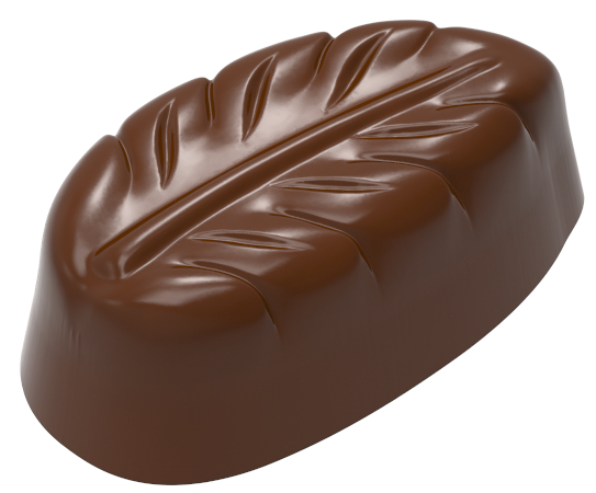 0222 - Moule à Chocolat Praliné Feuille