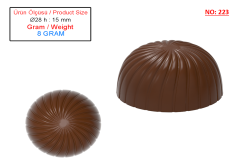 0223 - Round Praline Chocolate Mold