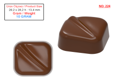 0224 - Square Praline Chocolate Mold