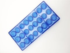 0226 - Yuvarlak Spesiyal Pralin Çikolata Kalıbı