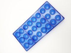 0227 - Yuvarlak Pralin Çikolata Kalıbı