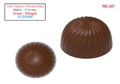 0227 - Round Praline Chocolate Mold
