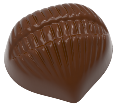0230 - Serrated Chestnut Chocolate Mold