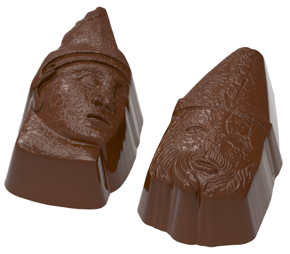 0235 - Chocolate Mold with Human Figure