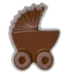 0238 - Baby Carriage Praline Chocolate Mold