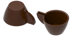 0242 - Coffee Cup Chocolate Mold