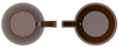 0242 - Coffee Cup Chocolate Mold