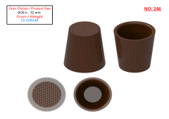 0246 - Round Bowl Chocolate Mold