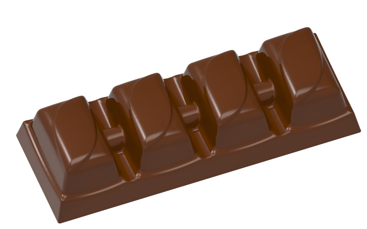 0252 - Moule à Chocolat Mini Barre