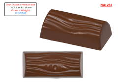 0253 - Rectangular Praline Chocolate Mold