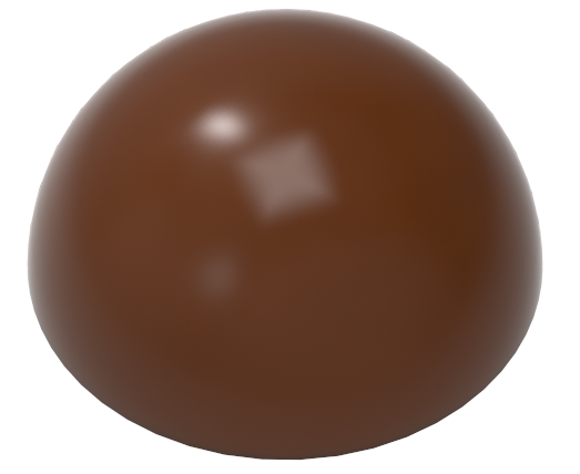 0257 - Semicircular Chocolate Mold