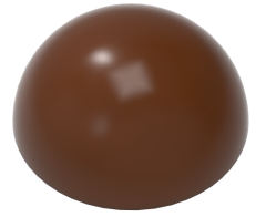 0257 - Semicircular Chocolate Mold