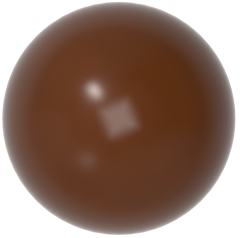 0257 - Semicircular Chocolate Mold