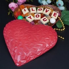 1375 - Crystal Couverture Heart
