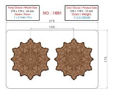 1681 - Kristal Kar Kalıbı