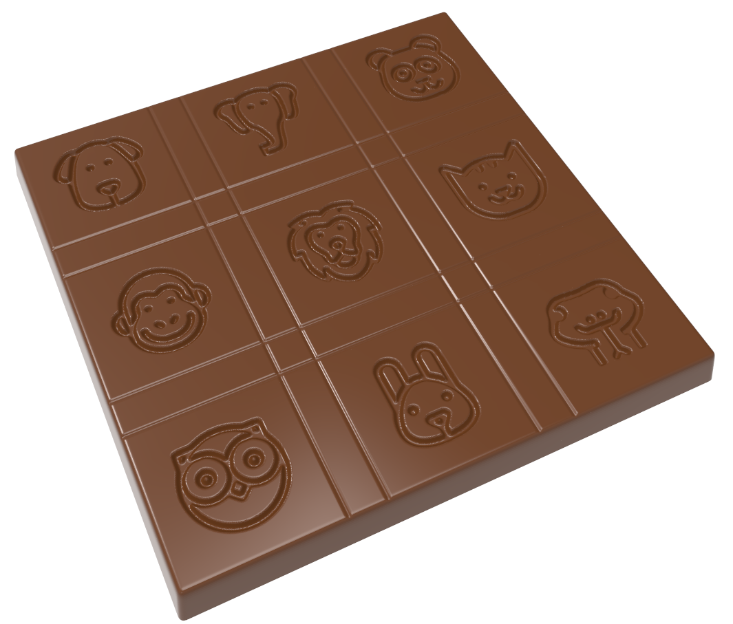 1092 - Figürlü Tablet Çikolata