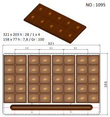 1095 - Tablette et Barre de Chocolat