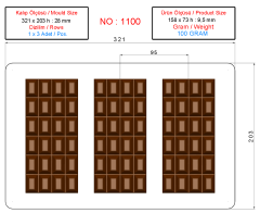 1100 - Tablet Chocolate