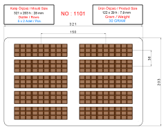 1101 - Bar Tablet Chocolate