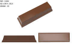 1104 - Bar Chocolate Mold (Kitkat, Dido)